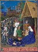 Jean Fouquet a represente le roi Charles VII en roi mage, Jean Fouquet